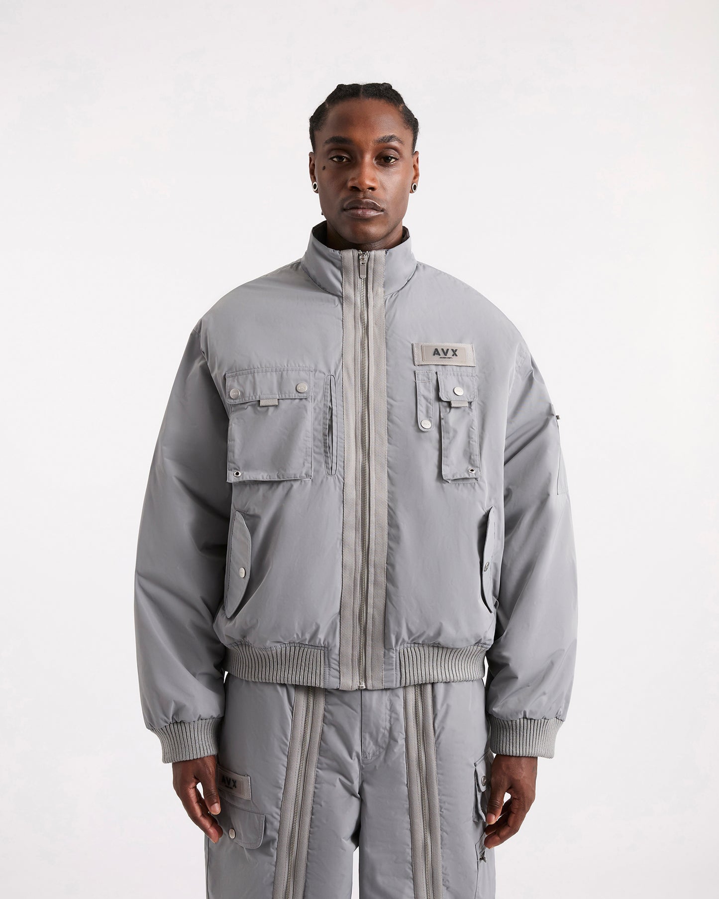 Callo Flight Jacket - Shadow Grey