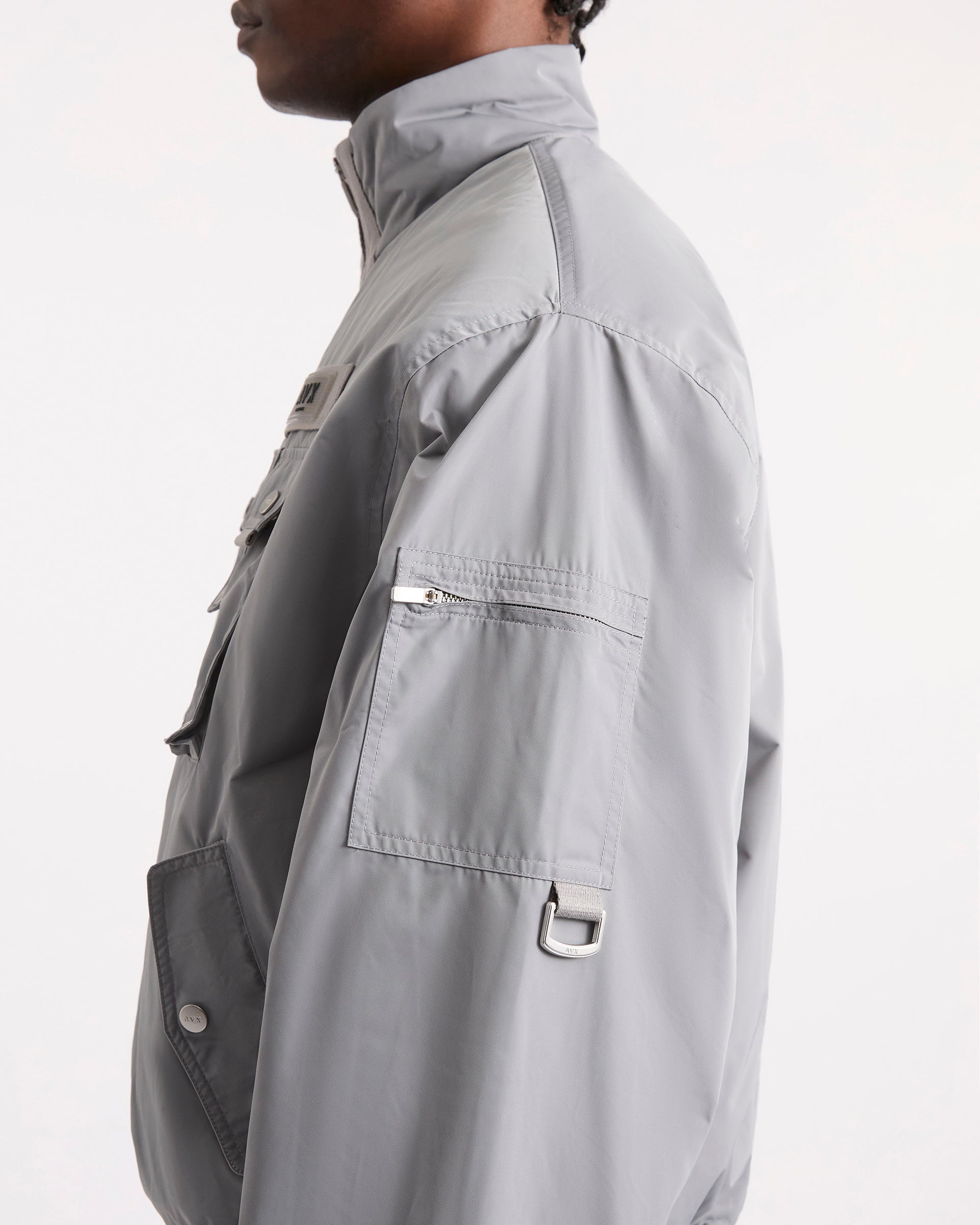 Callo Flight Jacket - Shadow Grey – AVX DEPT.