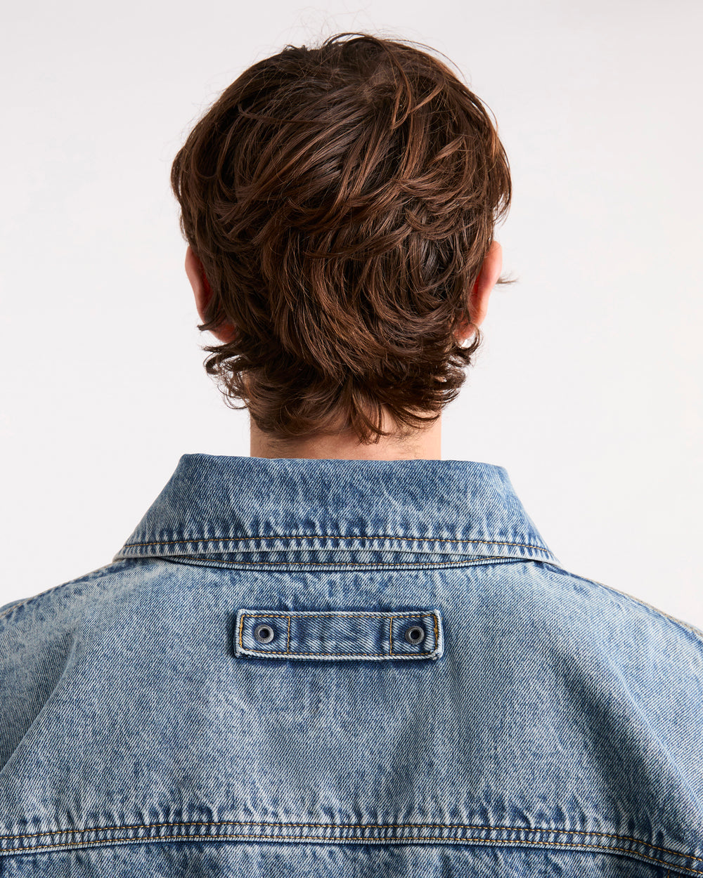 Edwards Denim Jacket - Mid Denim Blue
