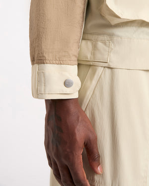 Mellor Utility Jacket - Sand Brown
