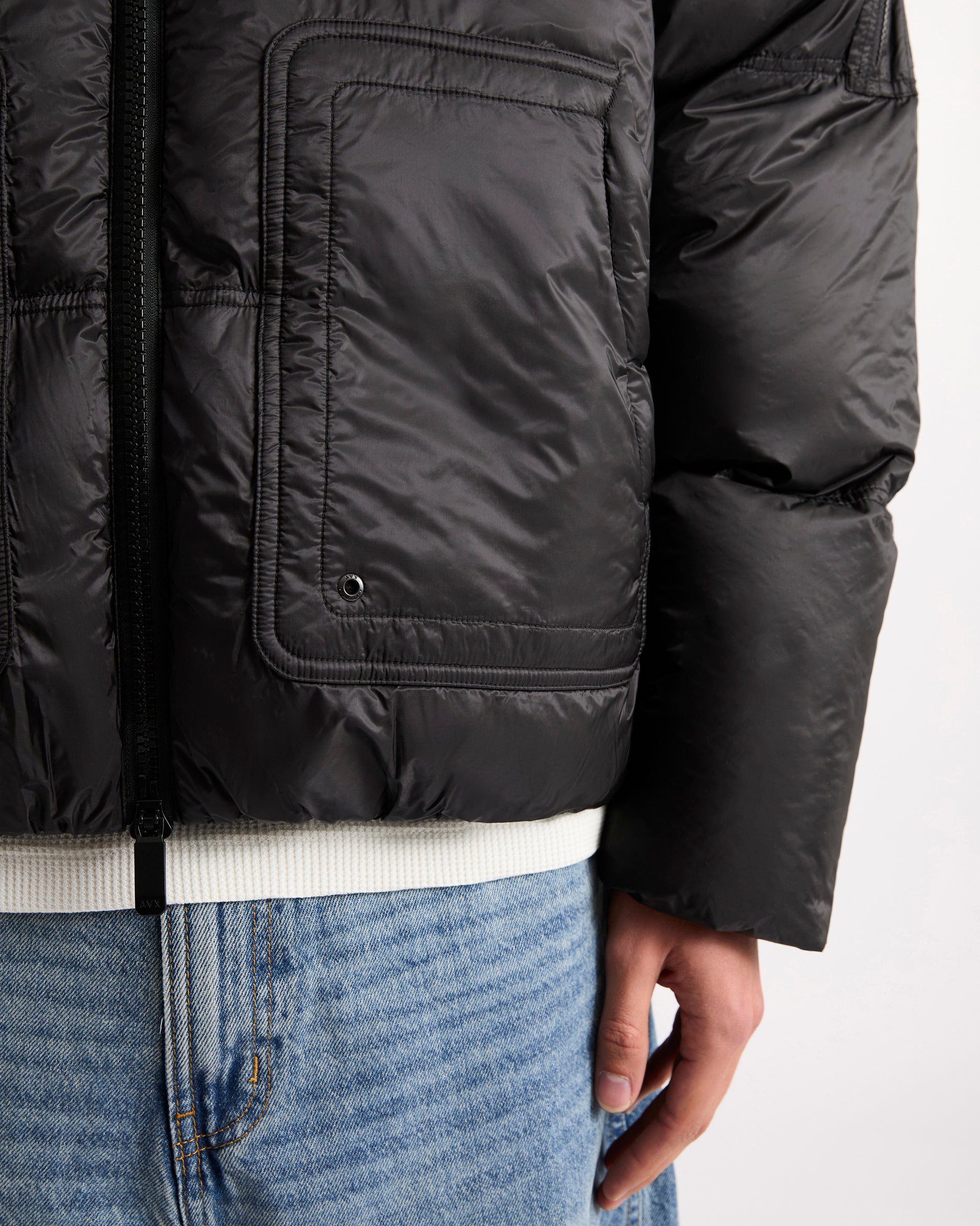 Neutra Wadded Jacket - Black – AVX DEPT.