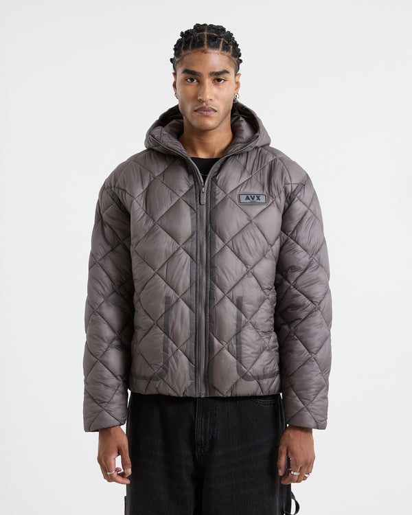 Argon Puffer Jacket - Mushroom