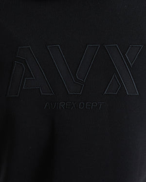 Nova Full Zip Hoodie - Black