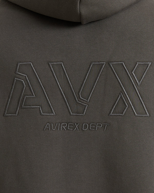 Nova Full Zip Hoodie - Chocolate Brown