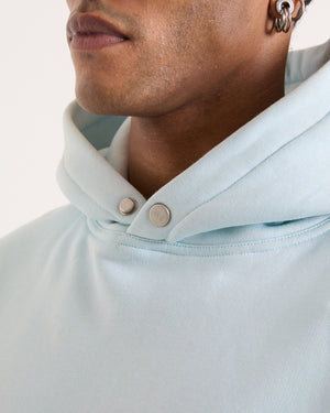 Stamped Hoodie - Ice Blue