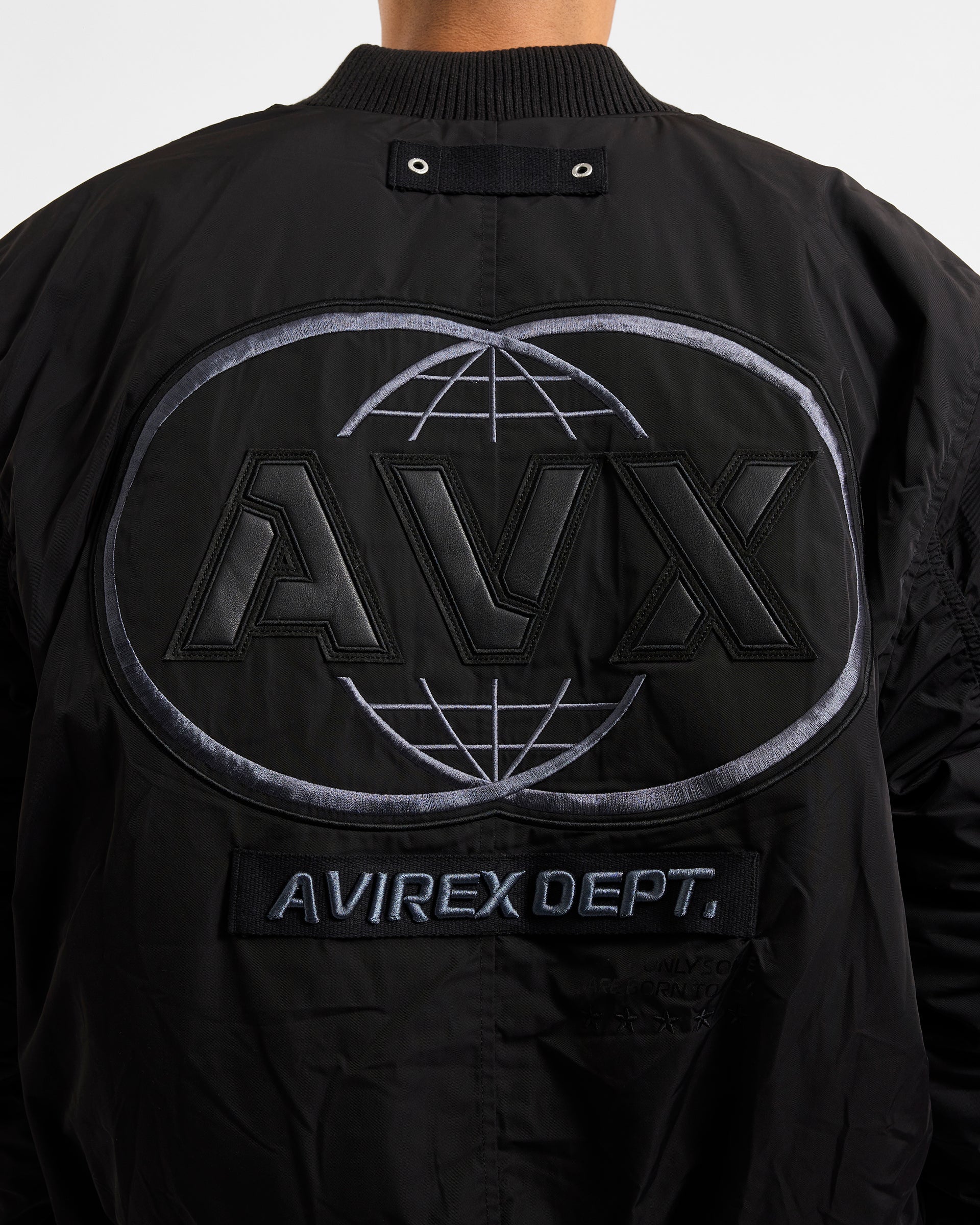 Apex MA1 Bomber Jacket - Black – AVX DEPT.