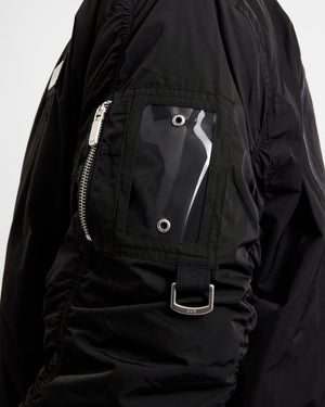 Apex MA1 Bomber Jacket - Black