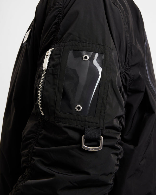 Apex MA1 Bomber Jacket - Black