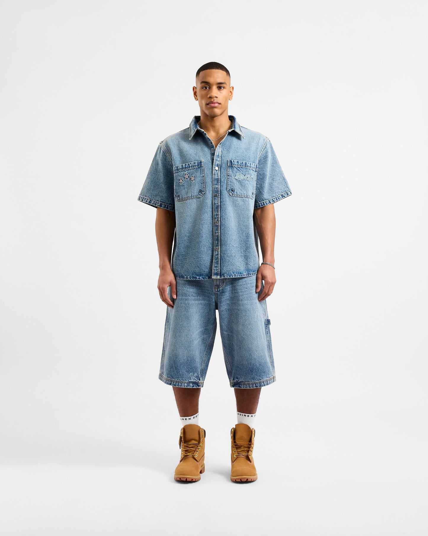 Cruise Denim Shirt - Denim Blue