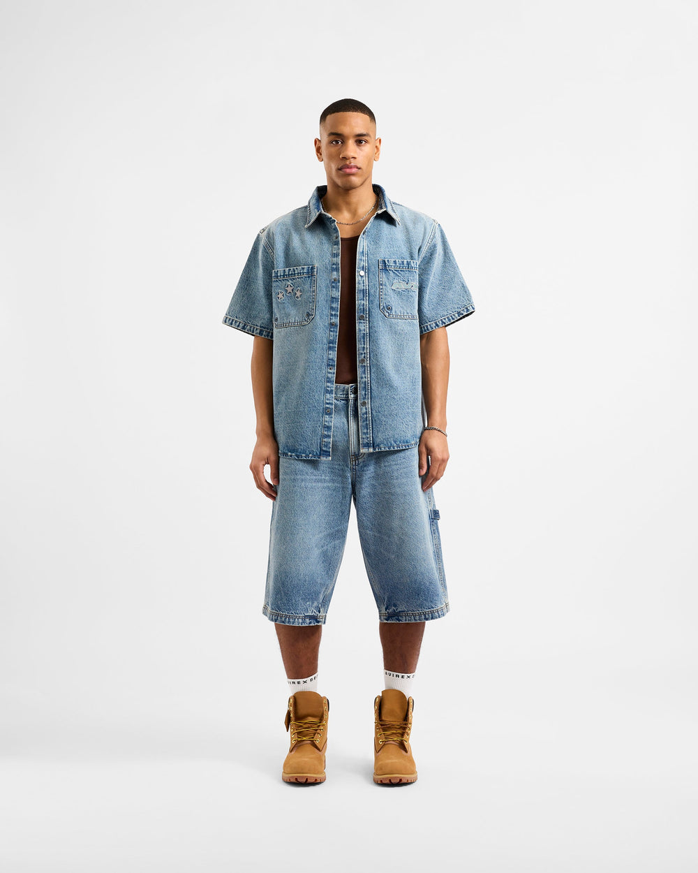 Dam Denim Short - Mid Denim Blue