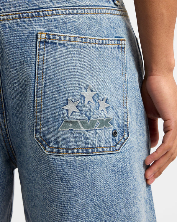 Dam Denim Short - Mid Denim Blue