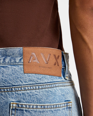 Dam Denim Short - Mid Denim Blue