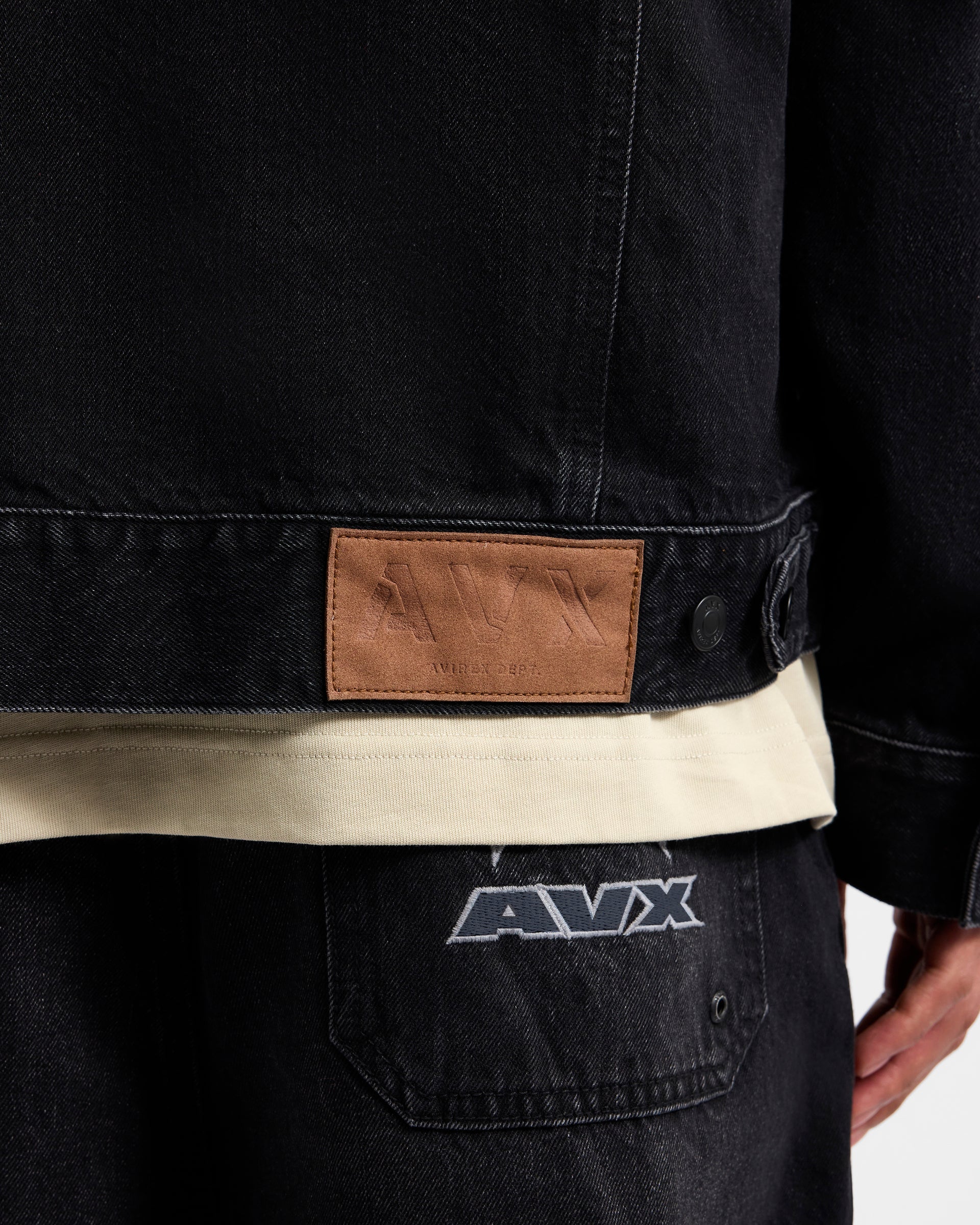 Edwards Denim Jacket - Black Denim – AVX DEPT.