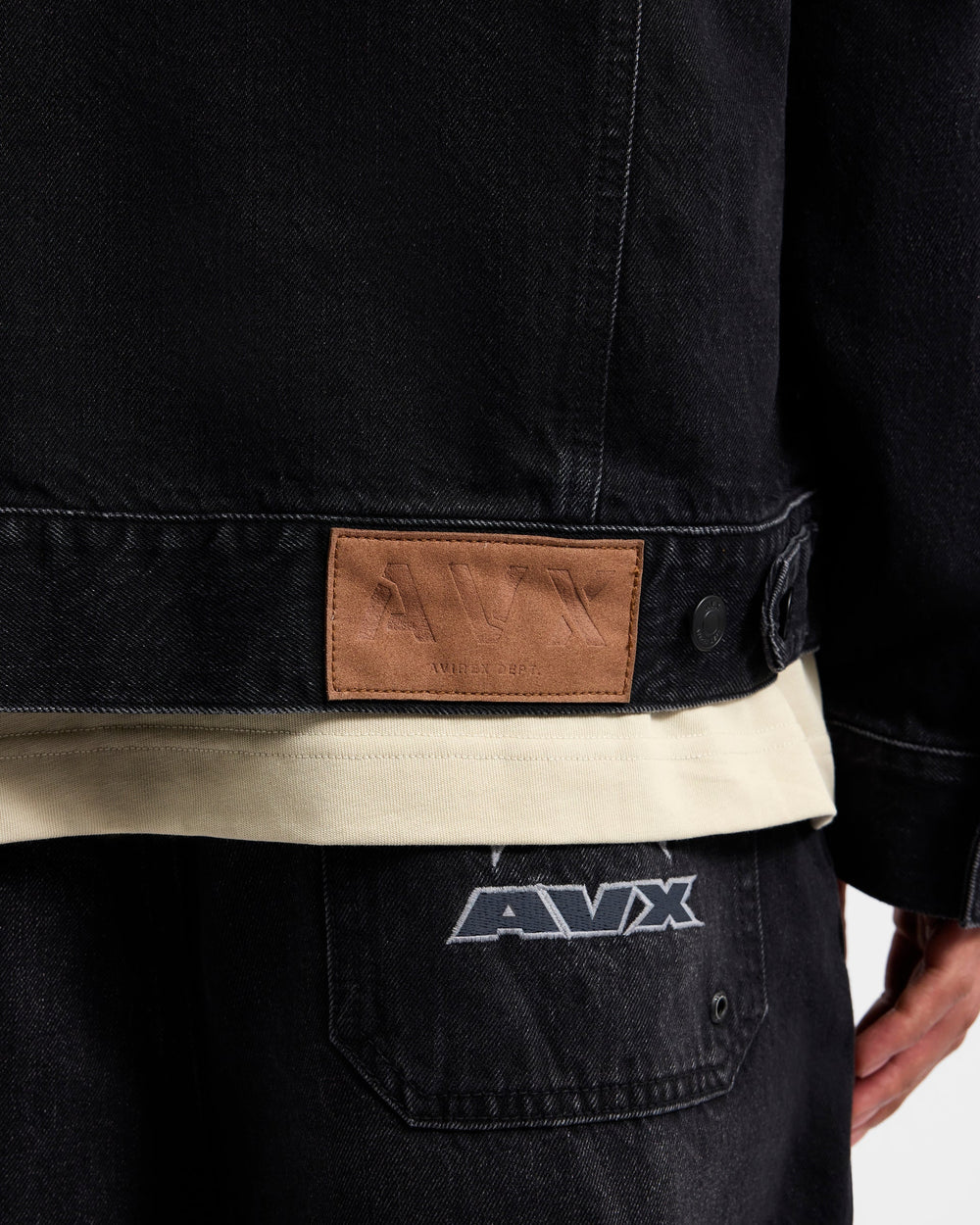 Edwards Denim Jacket - Black Denim