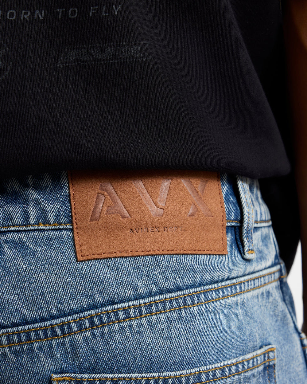 Mitch Denim Pant - Mid Denim Blue