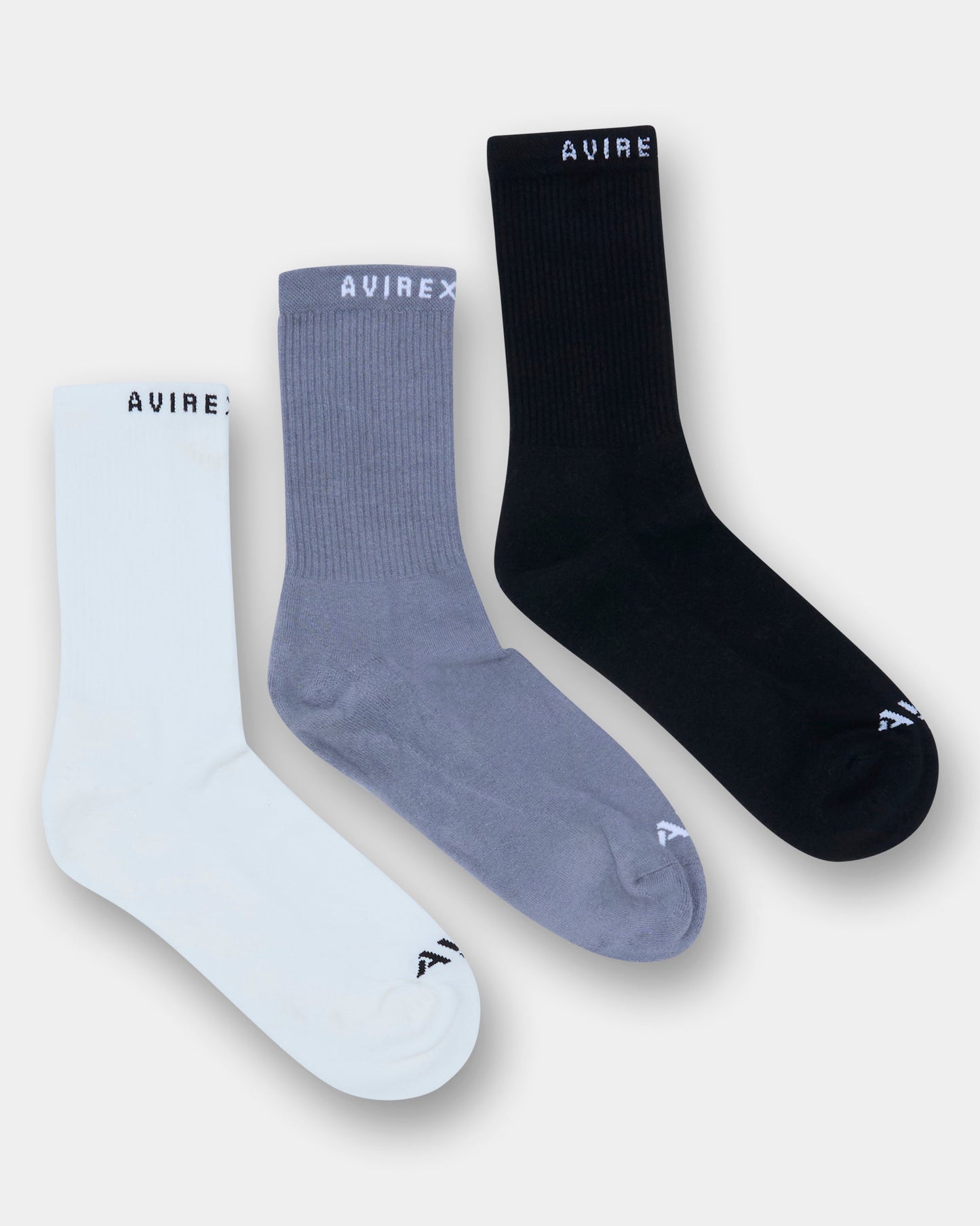 Nord Sock 3 Pack - Off White/Shadow Grey/Black