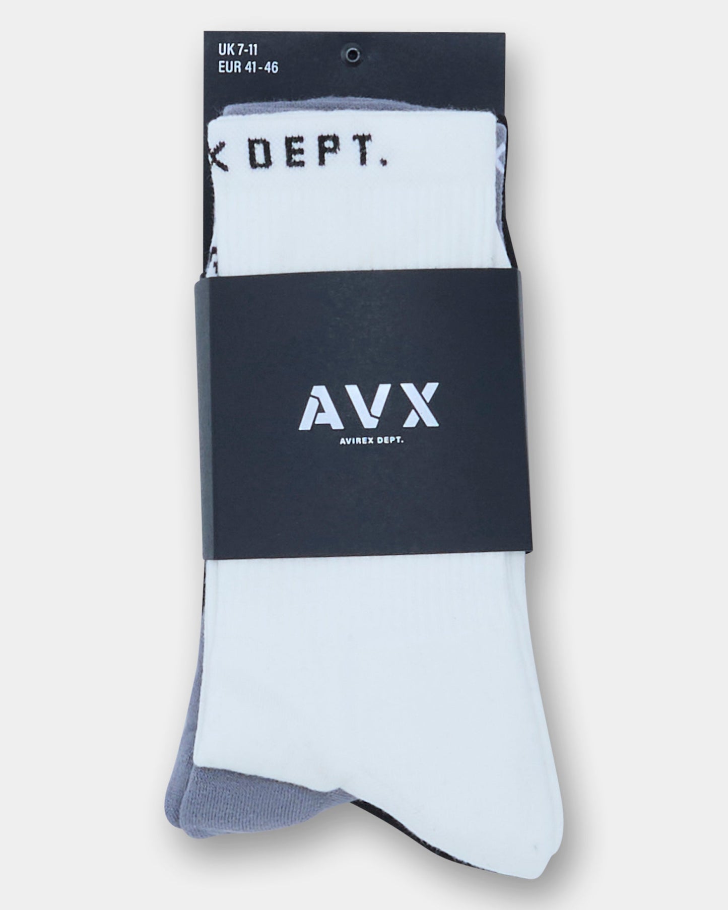 Nord Sock 3 Pack - Off White/Shadow Grey/Black