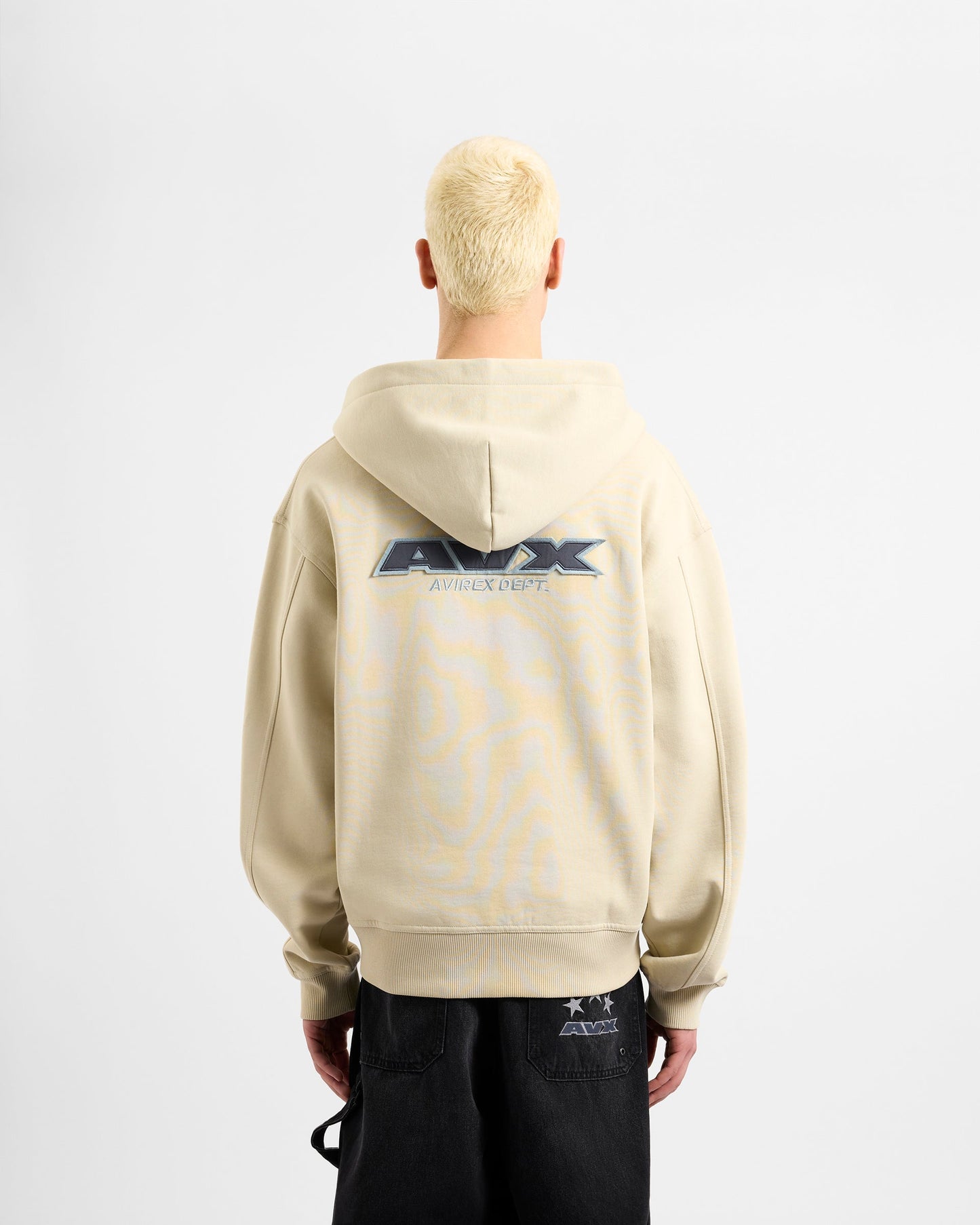 Rugged Full Zip Hoodie - Sand Brown