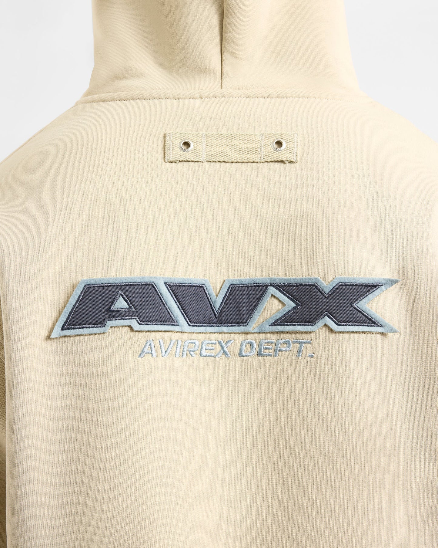 Rugged Full Zip Hoodie - Sand Brown