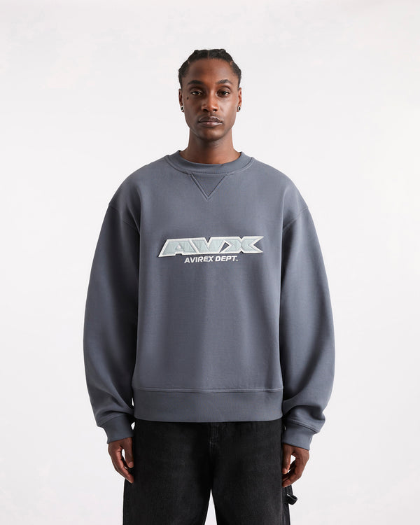 Squadie Sweatshirt - Slate Blue
