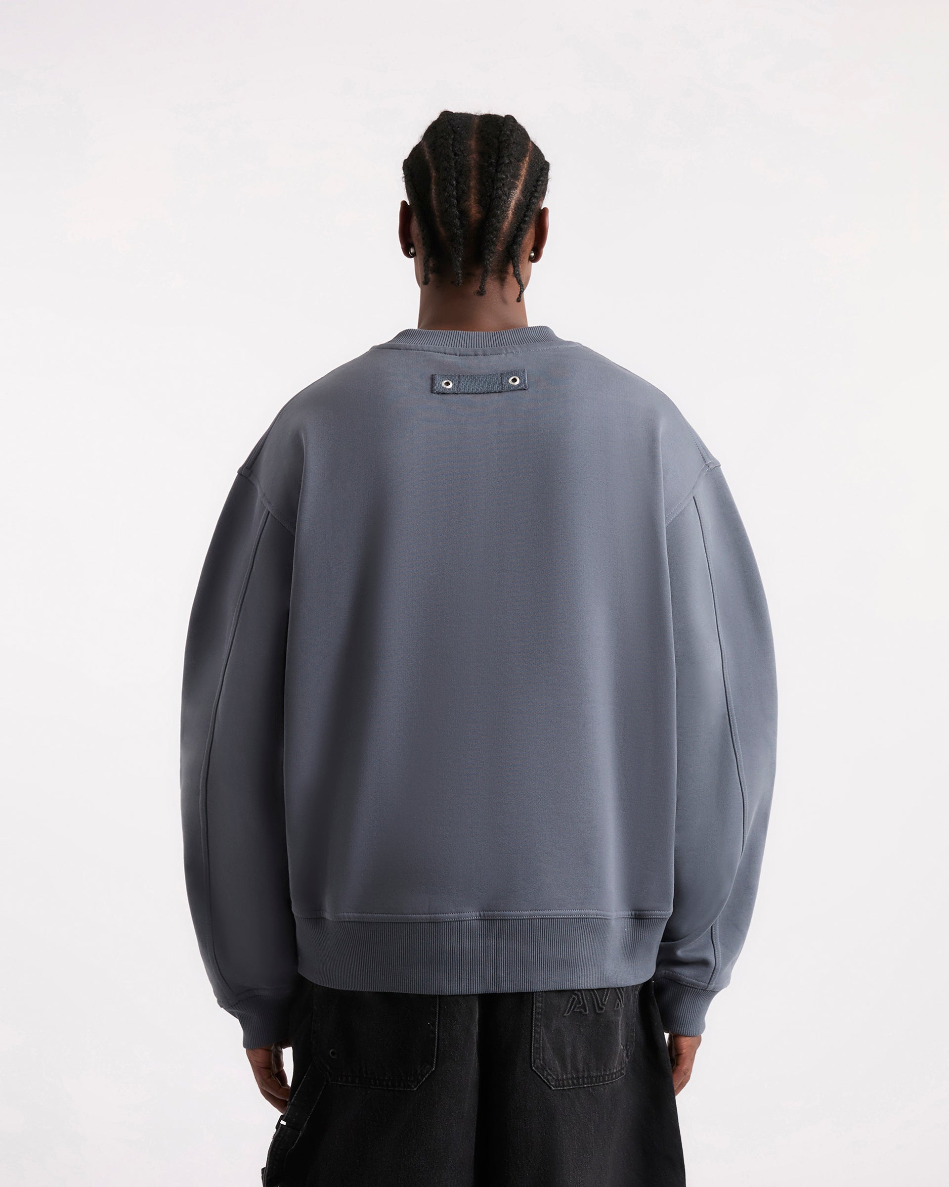 Squadie Sweatshirt - Slate Blue – AVX DEPT.