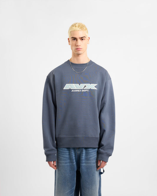 Squadie Sweatshirt - Slate Blue