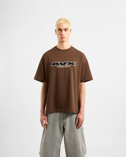 Squadron T-Shirt - Dark Brown
