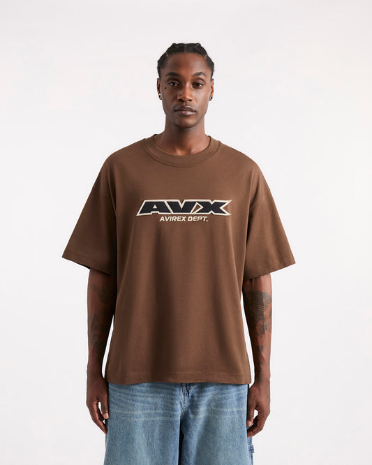 Squadron T-Shirt - Dark Brown