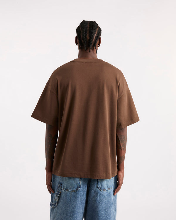 Squadron T-Shirt - Dark Brown