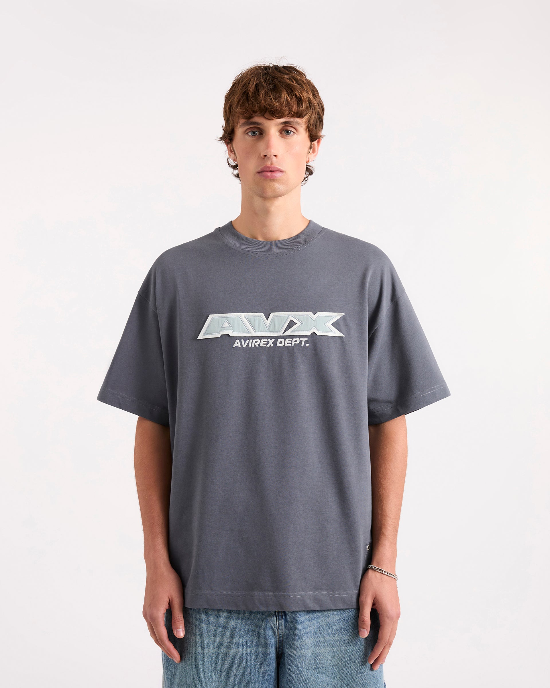 Squadron T-Shirt - Slate Blue – AVX DEPT.