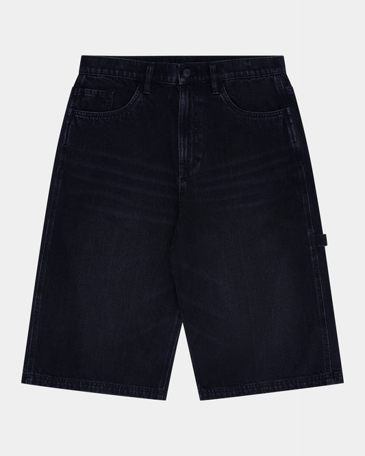 DAM DENIM SHORT - Black Denim