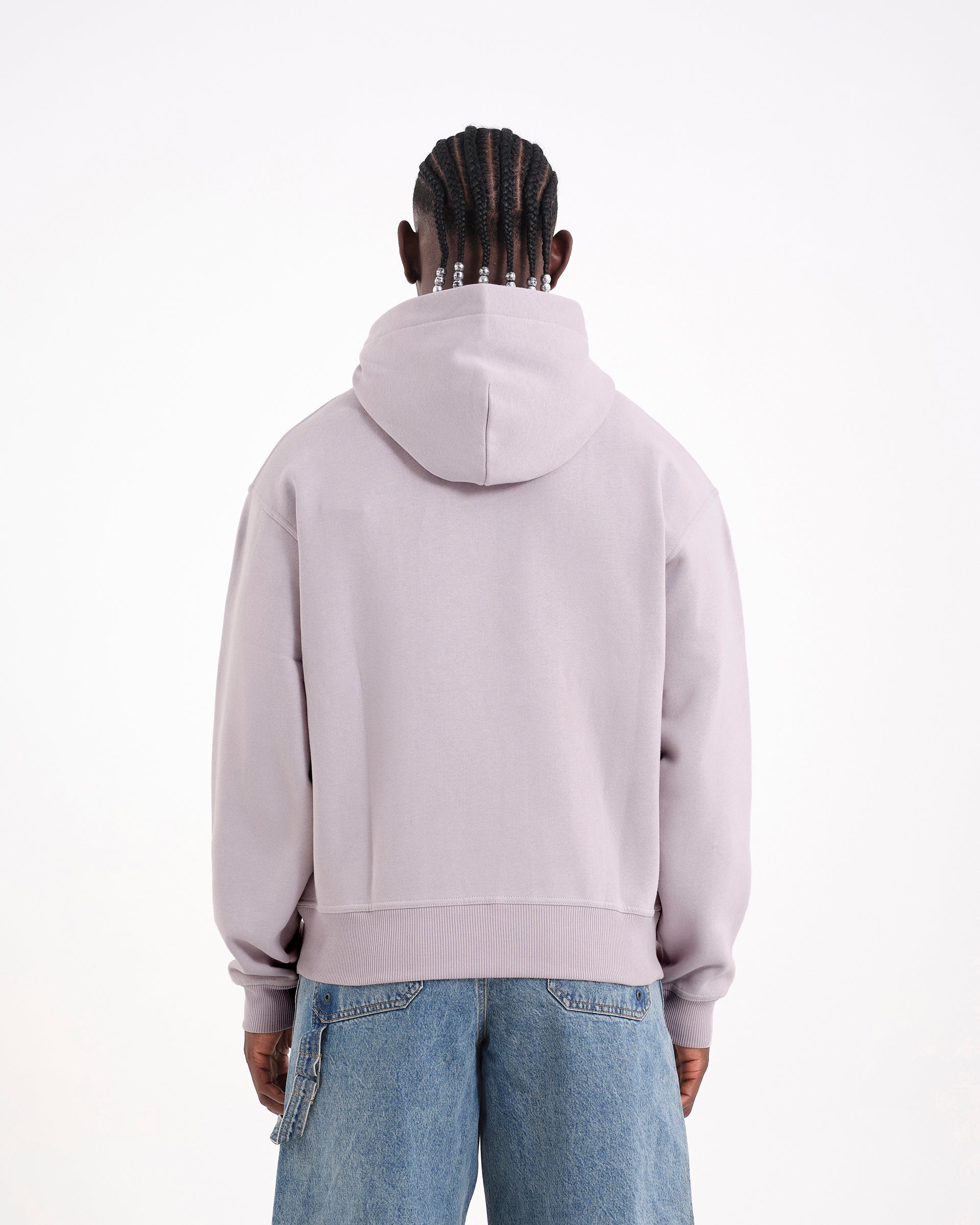 Men's Lilac Oversized Pullover Hoodie | Vital Hoodie | Avirex Dept