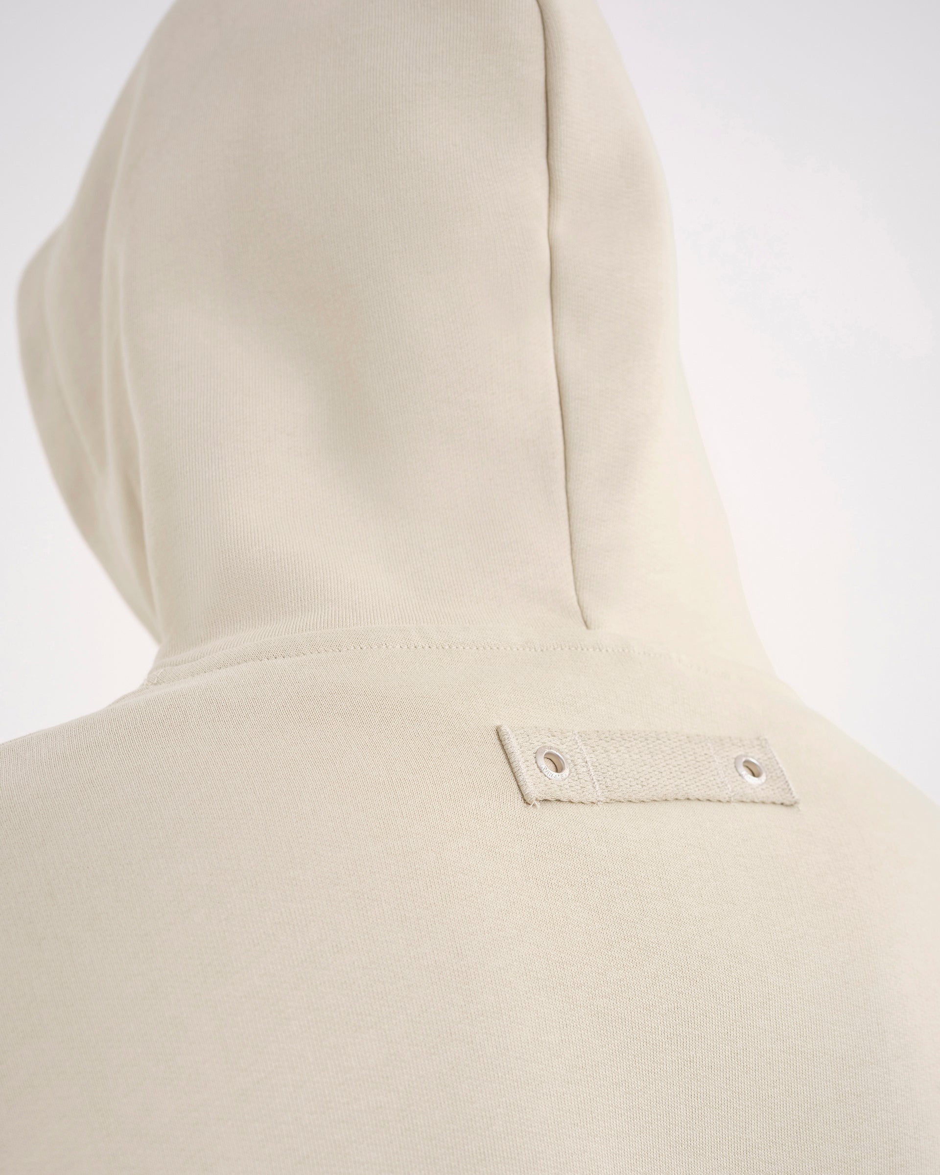 Men's Sand Brown Oversized Pullover Hoodie | Vital Hoodie | Avirex