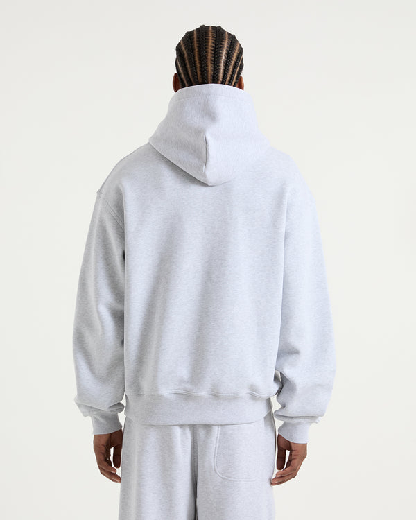 Craft Hoodie - Light Grey Marl
