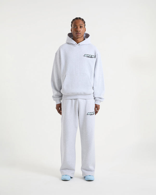 Craft Hoodie - Light Grey Marl