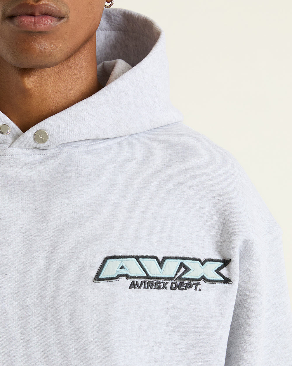 Craft Hoodie - Light Grey Marl