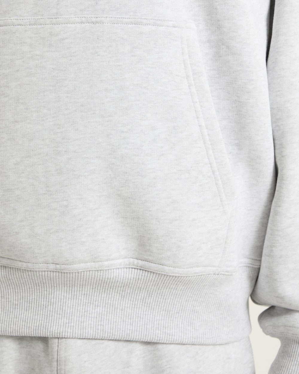 Craft Hoodie - Light Grey Marl