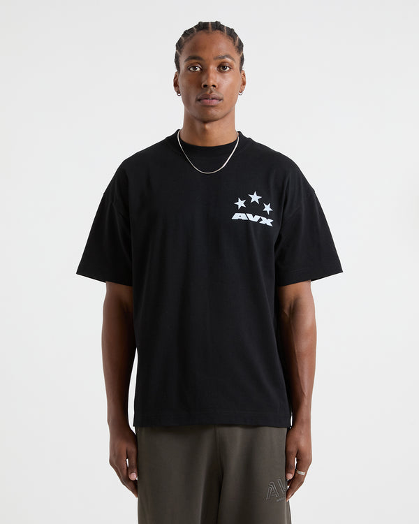 Aeronautical Tee - Black