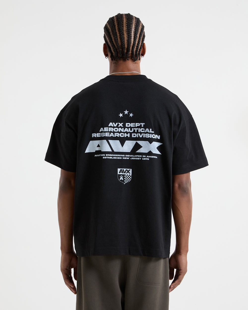 Aeronautical Tee - Black