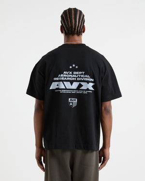 Aeronautical Tee - Black