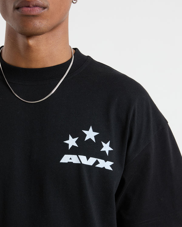 Aeronautical Tee - Black