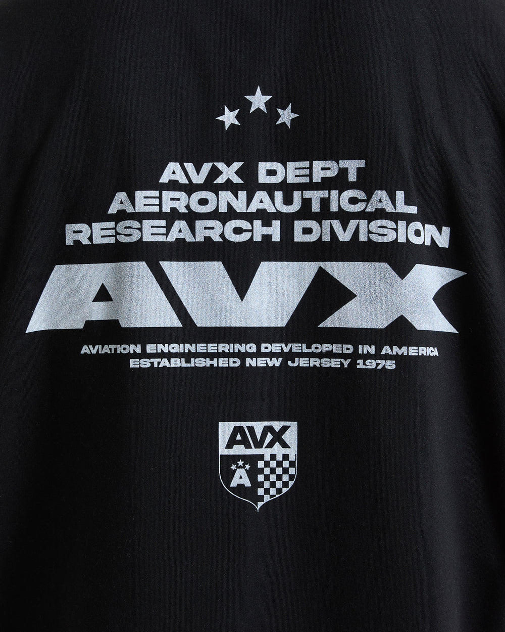 Aeronautical Tee - Black