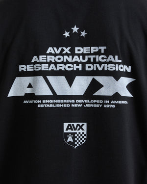 Aeronautical Tee - Black